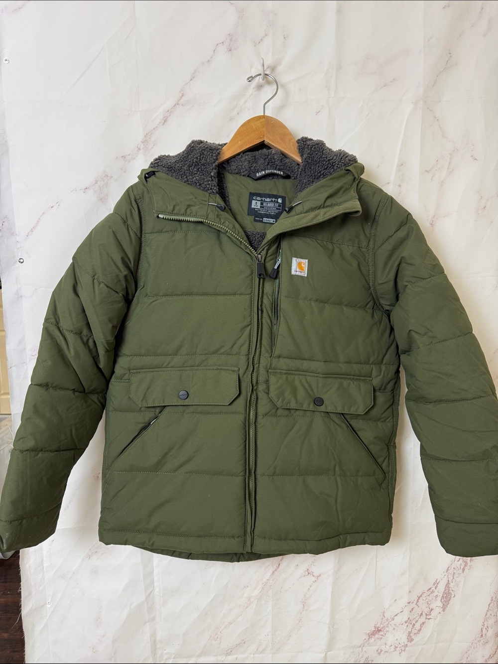 Carhartt Montana Hooded Puffer Work Jacket